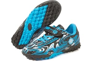 Misswell Boys Football Boots Kids Astro Turf Trainers Junior Girls Soccer Athletics Training Shoes Profession Competition Teenager Indoor Outdoor Sneakers Sports Shoes Unisex