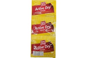 Baker's Corner 01 Strip of 3 Active Dry Yeast bread Baking Gluten Free NEW
