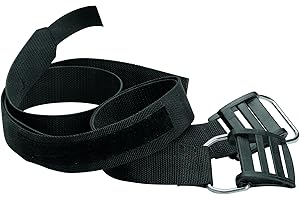 BESTDIVERS Best Divers AJ0180 Fascia Nylon per Monobombola, 12/15/18 L, Nero