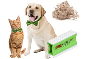 Neater Pet Brands FurDozer X3 Pro Ramasse Poils Animaux et Outil pour Véhicule 3-en-1 - Anti-Poils d'animaux - Raclette Anti-Poils d'animaux - Retire Fourrure et Peluches sur Diverses Surfaces, Mini