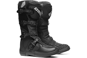 IMX RACING X-TWO Botas de moto Motocross Enduro Certificación CE Sujetadores de cuatro etapas Microfibra para un mejor manejo de las cubiertas de la motocicleta TPU y TPR