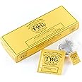 TWG Tea | Crème Caramel Tea | Rooibos Tea | Caramel & Theine-Free | 15 Hand Sewn Cotton Tea Bags | Gift Set