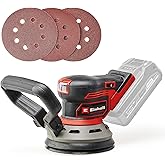Einhell Professional Ak&uuml;l&uuml; Eksantrik Zımpara TP-RS 18/32 Li BL-Solo Power X-Change (18 V, K&ouml;m&uuml;rs&uuml;z motor, 3,2 mm salınım &ccedil;apı