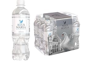 Aqua Maria Mineralwasser aus der Tschechischen Republik - Stilles Wasser mit geringer Mineralisierung - Das reinstes Heilwasser aus der Tschechischen Marienbad-Kurort - 12er Packung, je 0.5 l