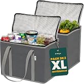 Norggo Thermal Food Bag &ndash; Cooler Bag for Shopping, Pack of 2