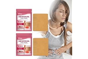 NURVIDIS Parche Para El Dolor Menstrual, 16 Piezas Parches De Alivio Menstrual, Parches Para Aliviar El Dolor De Las Mujeres, Parches Térmicos Menstruales, Alivia El Dolor Menstrual