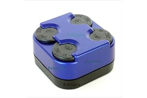 HR-AUTOCOMFORT Euro Münzbox Münzhalter Münzzähler Münzdose BLUE 4