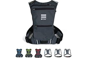 FITLY Minimalist Running Pack | Sac à Dos de Running Porte téléphone, Rangement, Ceinture Thoracique | Transport d'objets personnels | Matériel de Running Unisexe | Sac de Running léger