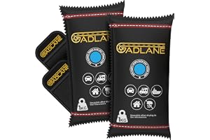 GADLANE X-Large återanvändbar bilavfuktare 1 kg – 2-pack fuktabsorberare för bil med instrumentbräda halkskydd matta eliminer