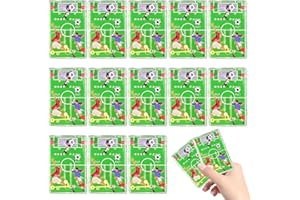 Lets Joy Flipperspiel Fußball - 15 Stück Mitgebsel, Kinder Geschicklichkeitsspiel, Mini Flipper, Mädchen Jungen Party Mitbringsel
