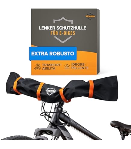 2 Coperture Per Manubrio Bici - Impermeabili E Antipolvere, Nylon PU, Ideali Per Trasporto E Parcheggio - Foto 2