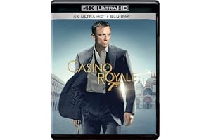 007: Casino Royale (2006) - Daniel Craig as James Bond (4K UHD + Blu-ray) (2-Disc)