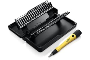 ‎WIHA Wiha zai Hause Micro Bit Set mit ESD Feinmechanik Schraubendreher, 42-teilig, mit Aufbewahrungsbox, für alle Smartphones, Laptops, Kameras, Modellbau und gängigen Alltagsanwendungen