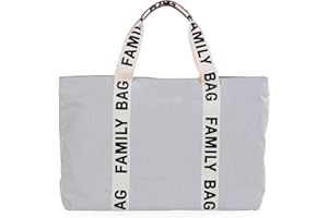 Childhome, Family Bag, Wickeltasche, Reise-/Wochenendtasche, großes Fassungsvermögen, abnehmbare Tasche inklusive