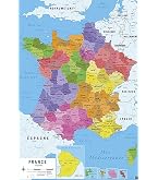 Carte de France Magnétique Jeu Éducatif en Bois pour Enfant Dès 5 Ans | Régions et villes à assembler | apprentissage ludique de la géographie | pièces aimantées à déplacer | idée