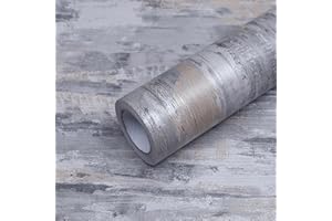 FEILAYS Grau Tapete Selbstklebend Betonoptik 3d Effekt Klebetapete Selbstklebende Beton Wand Möbelaufkleber Graue Klebefolie Matt Tapeten Betonoptik Modern Büro Schlafzimmer 40CM×10M