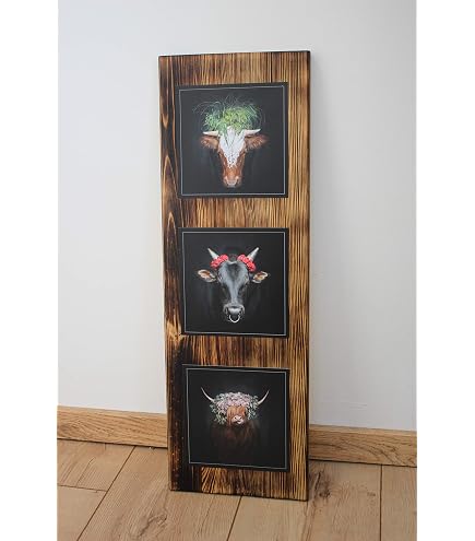 JOKA international - Black Forest Quadro della Foresta Nera, su legno Noah 40 x 20 x 1,5 cm, design incontra la storia, una perfetta combinazione di