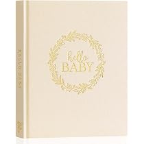 Livre De Naissance Bébé 154 Pages - Album Souvenir Grossesse à 5 Ans - Cadeau Naissance Fille Ou Garçon