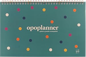 UO Organizador Semanal Planificador - Opositores, Oposiciones. Días sin numerar, 60 páginas, papel de calidad de 90gr, 280x180mm