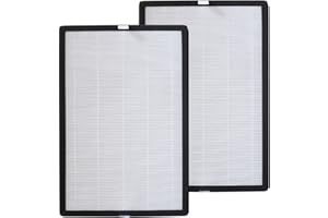 PUREBURG Paquete de 2 filtros HEPA 3 en 1 de repuesto compatibles con el purificador de aire Bagotte BAP20, número de pieza BAP20-HF