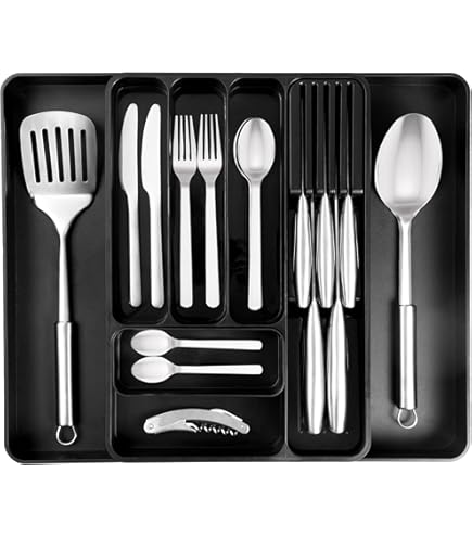 Set Posate HaWare 60 Pezzi Per 12 Persone - Acciaio Inox, Manico A Martello, Lavabile In Lavastoviglie - Foto 9