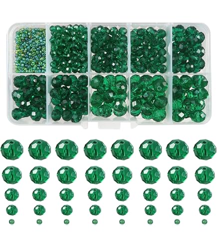 25 Perles De Bohème Facettées 6mm - Céramique Opaque Bleu/Vert - Marque Preciosa - Neuf