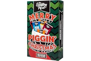 The Snaffling Pig Co. Pork Crackling Advent Calendar 2025, 240 g (Pack of 1) : 24 Savoury Christmas Snacks in 6 Legendary Flavours