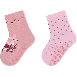 Krabbelsocken Für Babys – 2er Pack Mit Anti-Rutsch Noppen