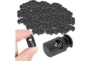 Vistreck Nylon Rep Lås för Säkra Dragsnören | Lättviktsnylon, perfekt för ryggsäckar, kläder och sportutrustning, dessa snörlås ger säker fastsättning.