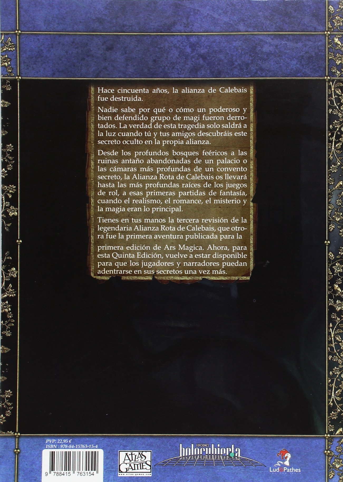 Holocubierta Ars Magica - La Alianza Rota de Calebais HOLAM03 - Imagen 3