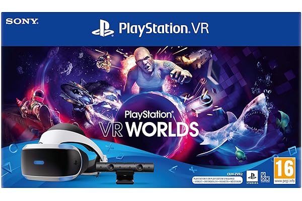 PlayStation VR MK5 + Caméra V2 + VR Worlds (Voucher)