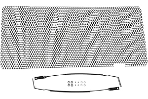 Rugged Ridge | Inserto griglia, nero | 11401.32 | Adatto per Jeep Wrangler JK 2007-2018