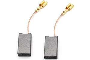 HOBBYPOWER24 Balais de charbon pour moteur de mélangeur Collomix CX 40 A/CX 44 A/CX 60 A/CX 600 HF, balais de charbon de qualité