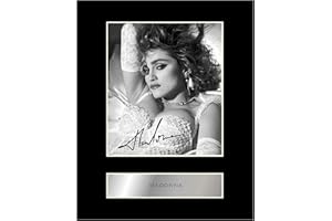 ICONIC PICS Stampa fotografica autografata della Madonna