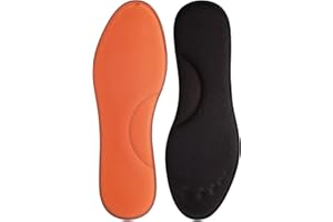 WLLHYF Wkładki z pianki z pamięcią kształtu przycięte wkładki amortyzujące wstrząsy, wygodna oddychająca poduszka, podkładka wspierająca stopy dla mężczyzn i kobiet, łagodzą ból stóp (M: UK 6-7 (25 cm)