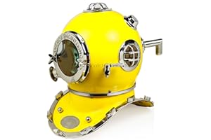 NAGINA INTERNATIONAL House Of Antique Mark V - Casco de Buceo (45,7 cm), Color Azul Marino