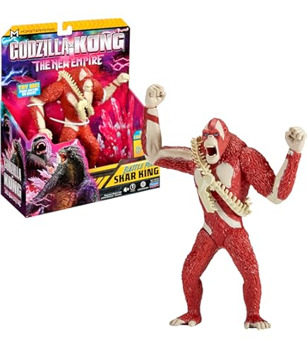 Godzilla X Kong The New Empire Assortiment Figurines Deluxe Elek Figures 28 Cm (4) - La Boutique Du Sorcier