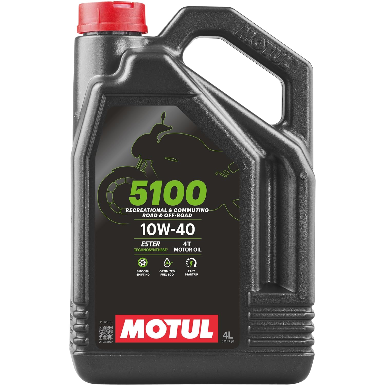 Motul Motorbike Oil 5100 4T 10W40 4L zwart