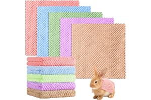 10 stycken tvättbara små djur fleece sängmatta, 30 cm marsvin fleeceinlägg