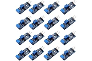 10 st SW-420 vibration skakning sensormodul | kompatibel med Arduino NC-typ vibrationssensormodul vibrationsbrytare
