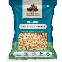 Organic Amaranth Grain (Seeds/Whole) 450g | Ramdana | Rajgira ...