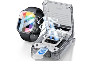 LK 4 sztuki folii ochronnej TPU do zegarka Apple Watch Series 11/10 42 mm, instalacja samochodowa, zero kurzu i pęcherzyków powietrza do iWatch 42 mm folia na wyświetlacz