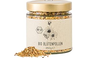 ‎BEEGUT beegut Blütenpollen BIO, 250g mild süße Bienenpollen 100% BIO - natürlich und super lecker in nachhaltiger Verpackung