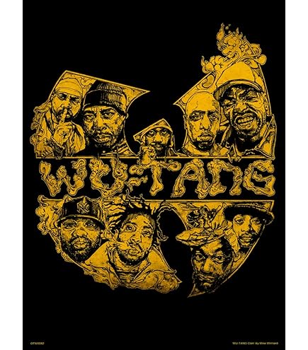 Wu-Tang Clan Poster (24 x 36) : Amazon.co.uk: Home & Kitchen