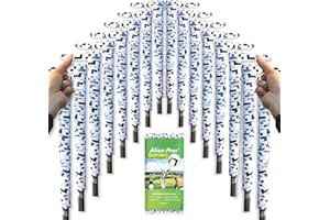 Alien Pros Cintas de Agarre para Palos de Golf, Pack de 3/6/12/24 Cintas Adhesivas Antideslizantes, Fáciles de Colocar en 1 Minuto