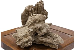 Amtra Roccia Mountain Stone - Decorazione Naturale per acquari Wild, Calcarea, ideale per giardini Zen, peso 0,3-0,6 Kg