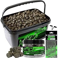 Angel-Berger Magic Baits Pellet Set im Eimer Halibut Pellet