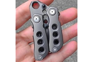 T-Conceal EDC Fidget Sliders, Fidget-Spielzeug, Stressabbau für Erwachsene, magnetisches Metall, multifunktionaler Brecheisen-Fidget-Slider-Spinner