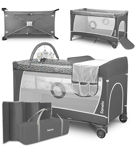 Lit de voyage Deryan Baby Luxe : jusqu'à 2,5 ans