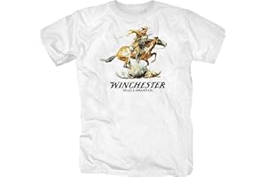 P-T-D Winchester Western Cowboys Route 66 Chopper Bobber Colt Las Vegas Polo T-shirt